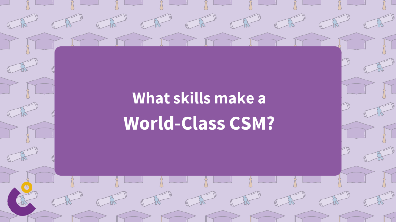 What Skills make a world class CSM?